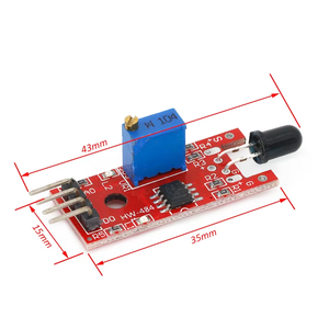 KY-026 Flame Sensor Module IR Sensor Detector for Temperature Detecting Suitable for <strong>Arduino</strong> - Product Image 2