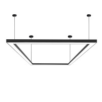 Lumière linéaire LED moderne à raccordement sans soudure, lampe d'ambiance pour salle de billard, rétroéclairage lumineux de style bar pour l'éclairage des salles de jeux