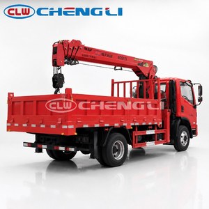 Unidad de Elevación Instalada en Vehículo SAIC Yuejin de 7 Toneladas de Primera Categoría, Pluma Octogonal Multisección con Grupo de Control Hidráulico Completo - Product Image 4