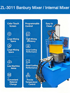 Mélangeur Banbury interne <span class=keywords><strong>de</strong></span> 0,5 à 200 litres, vente directe d'usine, <span class=keywords><strong>en</strong></span> stock |   Machine à mélanger le caoutchouc pour l'industrie - Product Image 3