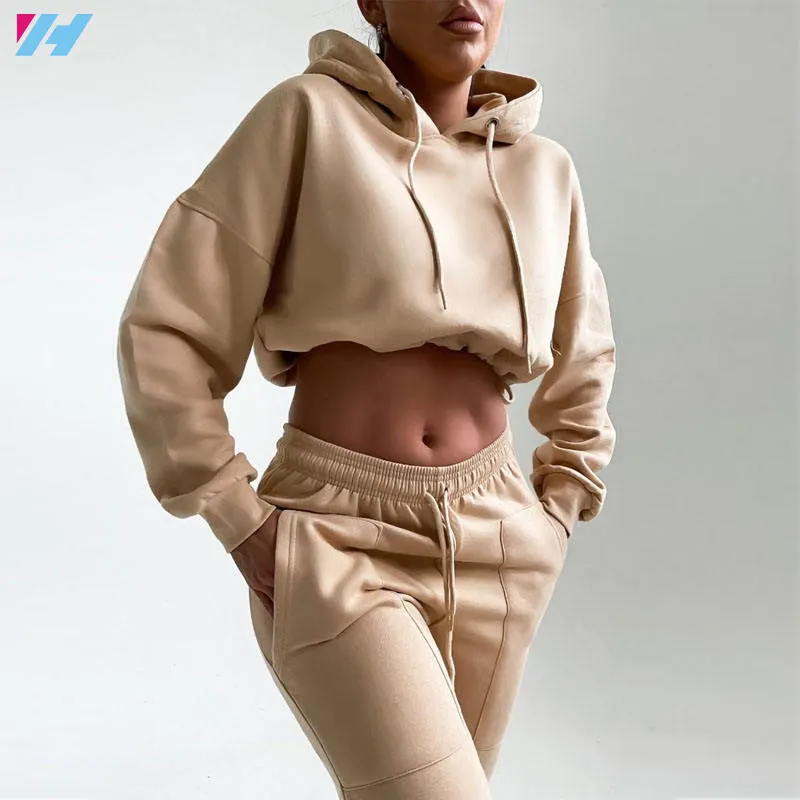 Custom Women's Sweatpants And Jogger Hoodies Set Plus Size Clothes Casual Print Streetwear For Women Tracksuits Manufacturers