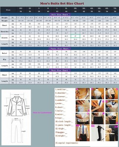Traje de 3 Piezas para <span class=keywords><strong>Hombre</strong></span>, Blazer, Chaleco y Pantalón, Traje de Boda, Nuevo, Sólido, Corte Entallado, para Novio, Padrino de Boda, Esmoquin - Product Image 6
