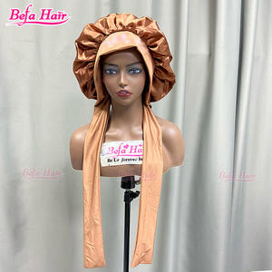 Cuffia da Doccia in Raso di Seta a Doppio Strato Personalizzata con Forte Tenuta alle Erbe per Dormire - Product Image 4