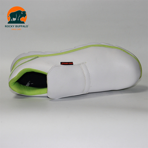 Chaussures de sécurité Rocky Buffalo durables et légères pour femmes/hommes avec semelle extérieure en caoutchouc EVA et fonction antistatique et anti-écrasement blanche - Product Image 6