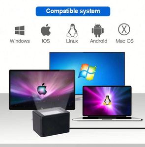 Escáner de Escritorio Integrado 2D con Interfaz USB RS232, Escáner de Códigos de Barras de Pago con Sensor Automático - Product Image 3