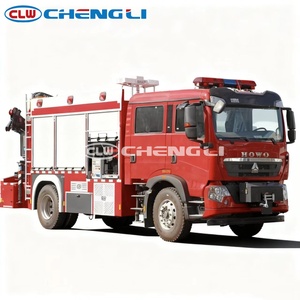 Sinotruck รถดับเพลิง HOWO ประสิทธิภาพสูง4X2พร้อมแขนเครนสำหรับการตอบสนองฉุกเฉิน - Product Image 2