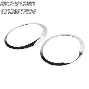 63126917835 63126917836 Anillo de Cubierta para Faro Delantero para <span class=keywords><strong>Mini</strong></span> <span class=keywords><strong>Cooper</strong></span> R50 R53 2001-2006 Cabrio R52 2004-2008, Piezas de Automóvil - Product Image 2
