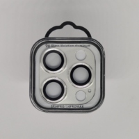 Protection d'objectif d'appareil photo en alliage d'aluminium de luxe avec verre 9H pour iPhone 17 16 15 14 13 12 Pro Max – Cache de protection métallique pour objectif d'appareil photo