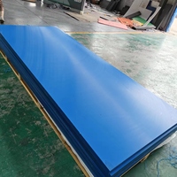 La nouvelle feuille UHMWPE bleue personnalisée populaire offre des graphiques de traitement de forme personnalisés par service découpable