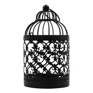 Wholesale Suppliers Metal Candle Holder Tealight Hanging Birdcage Lantern Wedding Party Christmas Centerpieces Decorative