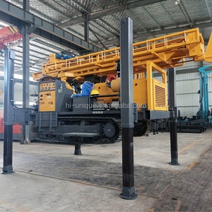 Günstiger Preis 350m Diesel Hydraulische Kleine Tragbare Brunnenbohranlage / Bohrlochbohrmaschinen Preise - Product Image 5