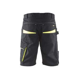 BLAKLADER - 149913309933C62 Service <b>shorts</b> Black/Yellow - EAN 7330509549728 WORK <b>TROUSERS</b> WORK <b>SHORTS</b> - Product Image 2