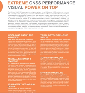 I89/ X15 gnss GPS rtk với cao-vị trí độ chính xác and1408 kênh với xách tay <span class=keywords><strong>AR</strong></span> thị giác khảo sát gnss <span class=keywords><strong>Receiver</strong></span> - Product Image 6