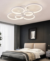 Plafonnier LED, Lustre Artistique, Télécommande Intelligente, Décoration de Luxe pour la Maison, Luminaire Suspendu pour Salle à Manger, Lumières de Mariage
