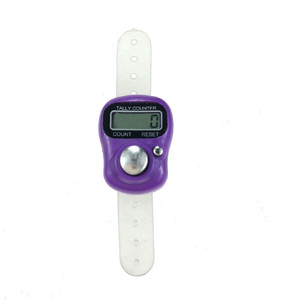 Haonan Department Store Finger Counter LCD Digital Battery Powered Plastic Resettable For Event Audience Cinema Lab Counting - Product Image 5