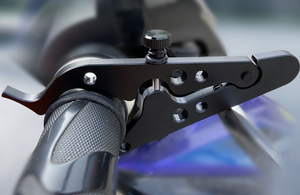 Poignée d'accélérateur de moto durable en alliage d'aluminium avec anneau de protection en silicone - Product Image 6