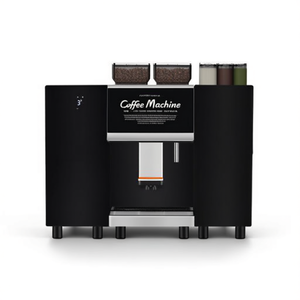 <b>Coffee</b> <b>Machine</b> F22 Stainless Steel Automatic Espresso Maker With <b>Touch</b> <b>Screen</b> Display And Dual Bean Hoppers For Home Use - Product Image 2