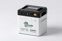 Station de batterie portable LiFePO4 2048Wh 1000W compatible solaire, alimentation de secours UPS pour maison, camping, camping-car, voiture, hors réseau, onde sinusoïdale pure