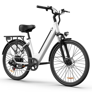 Bicicleta Eléctrica de 350W y 7 Velocidades con Sensor Sin Escobillas, Autonomía de 35-45 km, Certificada para Ciudad, para Profesionales Urbanos, Alemania - Product Image 3