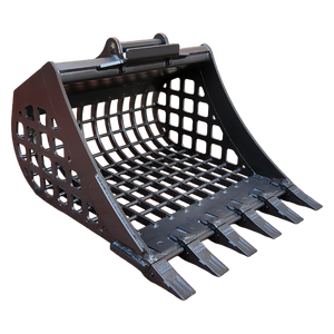 Seau utilitaire durable à faible hauteur, conçu pour le tri des débris dans les applications de construction - Product Image 5