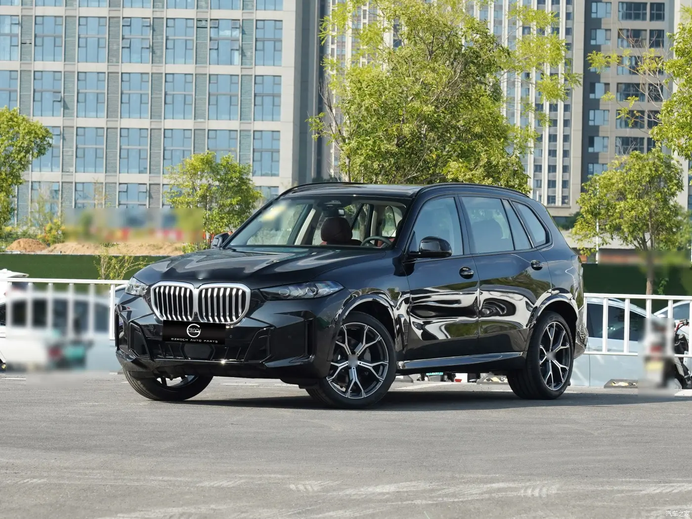 Aksesori Mobil untuk BMW X5 G05 2018 + facelift 2024 G05 m-tech LCI kit bodi bumper depan dengan lampu depan grill lampu belakang