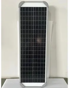 Lampu Jalan tenaga surya terintegrasi semua dalam satu daya tinggi 20W 30W 50W lampu jalan LED surya efisiensi tinggi