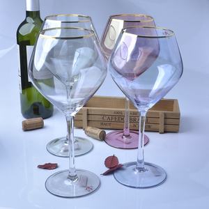 <strong>Lolita</strong> decal <strong>wine</strong> <strong>glasses</strong> gift set for wedding and banquet best red <strong>wine</strong> <strong>glasses</strong> fancy glassware gold rim <strong>lolita</strong> decal gold plated stem <strong>wine</strong> <strong>glasses</strong> - Product Image 4