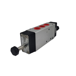 Vanne solénoïde à double bobine à verrouillage Pilot 5/2 V61B511A-A219J pour actionneur pneumatique de machine automatique de bordage de verre - Product Image 1