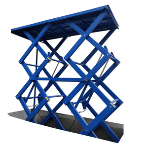 Hướng dẫn sử dụng thủy lực cố định Pallet cắt kéo động cơ giàn giáo người đàn ông theo dõi Nâng Nền tảng cơ khí hàng hóa thang máy bảng thang máy nâng lên - Product Image 1