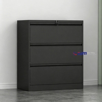 Armoire de classement latérale en acier à assemblage rapide, meuble de rangement modulaire en métal pour bureau, idéal pour les boutiques e-commerce transfrontalières