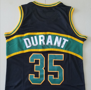 เสื้อเจอร์ซีย์บาสเก็ตบอลเย็บตะเข็บสีขาว - Product Image 3