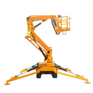 ผู้ผลิตเครื่องยกไฮดรอลิกเคลื่อนที่แบบหลายสเปค รถตีนตะขาบควบคุมระยะไกล แขนโค้งแบบสไปเดอร์ไฮดรอลิก - Product Image 1