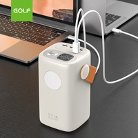 Batterie Externe Grande Capacité en Gros OEM avec Lumière LED, Charge Rapide Électronique Extérieure PD 100W 60000mAh pour Ordinateur Portable