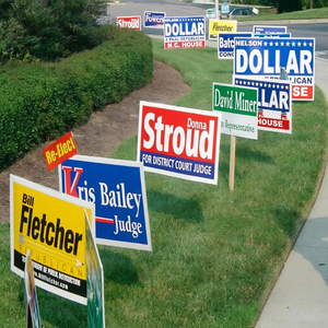 Coroplast Sheet <strong>4x8</strong> Outdoor Celebration Yard Signs With Stakes <strong>Corrugated</strong> <strong>Plastic</strong> Letter Birthday Yard Signs Supporting Custom - Product Image 2