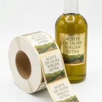 Étiquette autocollante en vinyle personnalisée, résistante à l'eau, aux rayures et aux UV, impression couleur intégrale, logo personnalisé, découpe sur mesure pour emballage