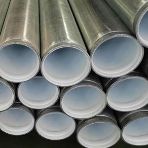 Tuyaux en acier au carbone galvanisé à chaud, rugosité conforme à la norme ASTM A501 Grade B, tuyaux en acier revêtus de plastique - Product Image 5