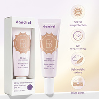 Crème BB SPF 30, marque privée, fond de teint liquide mat longue tenue 12H, couvrance totale, imperméable, sérum éclaircissant, fond de teint BB