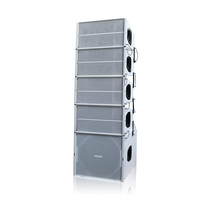 Sistema de Sonido Profesional, Sistema de Altavoces Line Array con Doble Altavoz de 10 Pulgadas y Subwoofer de 18 Pulgadas