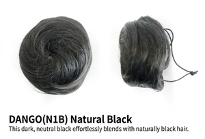 Extension de chignon synthétique fabriquée en Corée, postiche chignon désordonné pour femme - Product Image 4