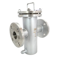 Colador de cesta de acero al carbono y acero inoxidable de alta temperatura Válvula TLG TGG