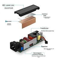 Adaptador de Corriente para Portátil de 65 W CC, 19,5 V, 3,33 A, para Portátil HP, Fuente de Alimentación de Repuesto