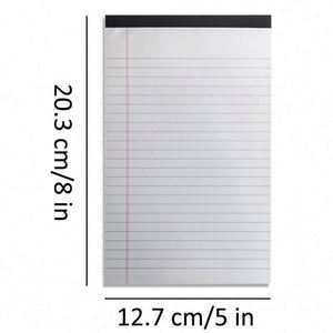 Bloc-notes photo A5, 4 styles, 50 feuilles/paquet, bloc-notes à couverture rigide, lignes horizontales, notes autocollantes, feuilles mobiles, couverture en papier durable - Product Image 3