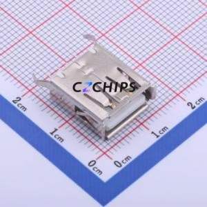 916-152A1018Y10200 USB Connector Through hole Component (THT) Connector Type-A USB 2.0 Female Through Hole - Product Image 1