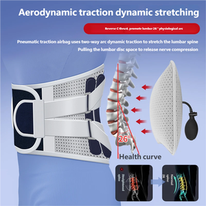 Cintura di Supporto Lombare Stabile con Telaio in Acciaio, Regolabile e Traspirante per Migliorare la Stabilità della <span class=keywords><strong>Vita</strong></span> - Product Image 6