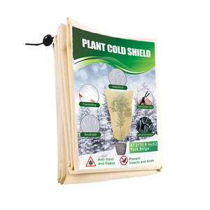 批发植物防寒盖无纺布绳户外植物防冻防虫盖防冻袋 - Product Image 1