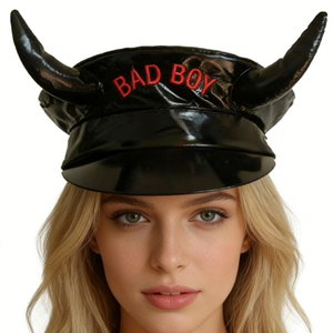 Sombrero de fieltro negro divertido para fiesta de Halloween, modelo MH-1431 - Product Image 4