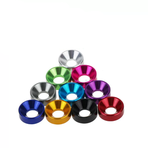 Alliage d'aluminium noir résistant à l'abrasion M2 M3 M4 M5 M6 anodisé contre tête coulée rondelles coniques joint en métal - Product Image 5