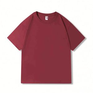 Design Luxury Heavyweight 100% Cotton Plain Custom Graphic Mens Oversized T Shirts for Men Printing Blank White Men's T-Shirts - Product Image 3