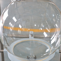 Filtre Nutsche à vide poussé en verre borosilicate 3.3 avec pompe et entonnoir Büchner pour la séparation solide-liquide