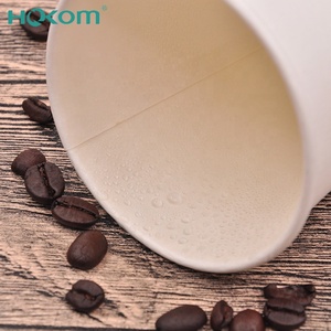 Campione gratuito eco friendly tazza di carta a parete singola 12oz tazze di caffè in carta bianca per bevande calde - Product Image 5